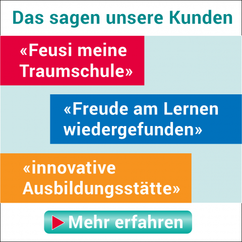 Kundenaussagen zum Feusi Bildungszentrum